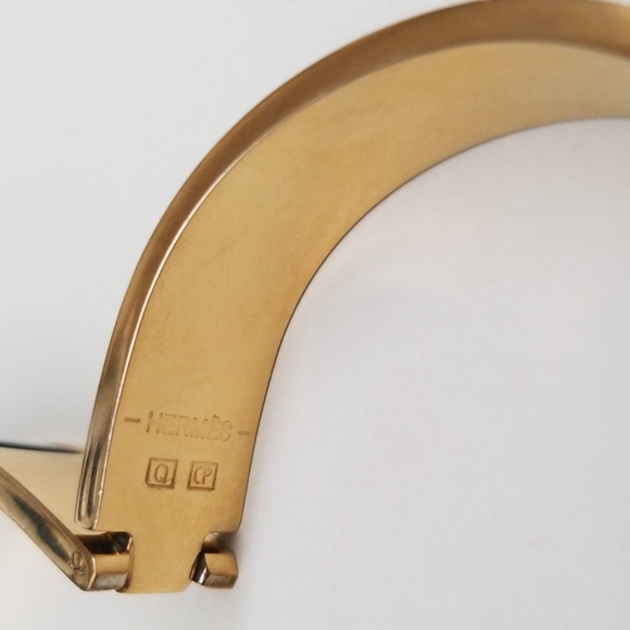 Hermes Black and Gold Bracelet - Picture 4 of 8